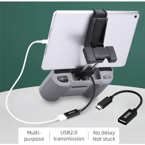 Remote Control Universal OTG Cable USB C(Male) To USB A(Female) For DJI Mavic AIR 2/2S MINI 2/FPV
