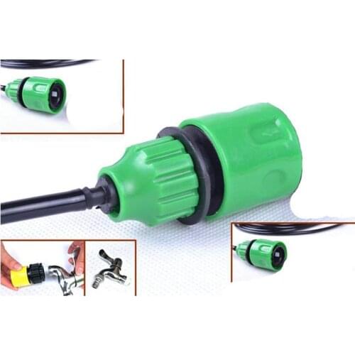 Garden Hose Pipe One Way Adapter Tap Connector Fitting For Irrigation 4-pack