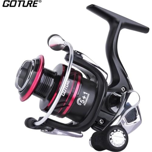 Goture Spinning Fishing Reel Max Drag 15kgs Carp Fishing Reel Wheel for Saltwater Freshwater 500-5000 Series Spinning Reel