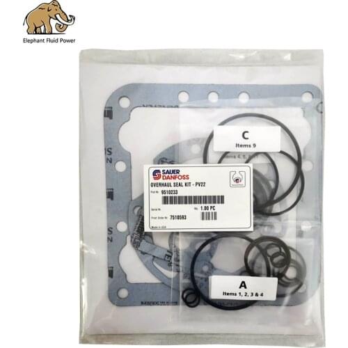 Hydraulic Piston Pump parts Seal Kits Sauer PV22