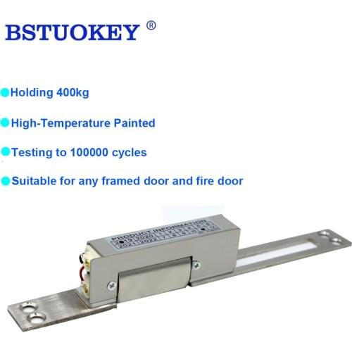 Dual port Long panel DC 12V Electric Strike door lock Fail Secure Fail Safe NO NC Electric Strike Door Lock for Access Control