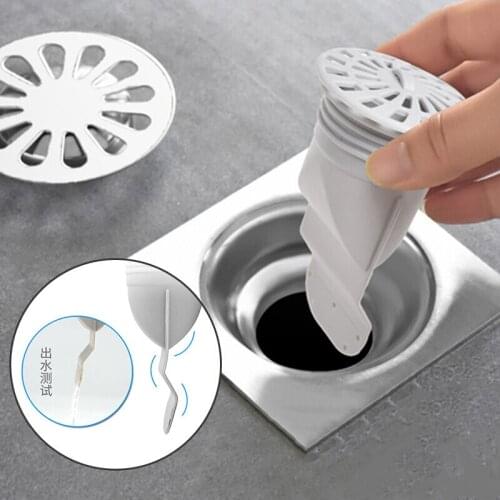 1PC Bathroom Silicone Floor Drain Seal Deodorant Core Insect Control Backflow Preventer One Way Valve for Kitchen Drain Filter