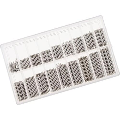 360pcs Wholesale 8-25mm Watch Spring Bars Link Pins with Strap Link Pin Tool Accessories