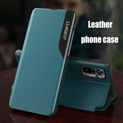 Flip Leather Magnetic Kickstand Cover For Xiaomi Poco F3 X3 NFC Mi 11 10 10T Pro Lite Redmi Note 10S 5G Phone Case Coque Fundas