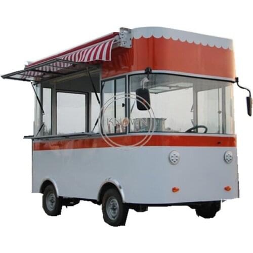 Electric fast food ice cream hot dog fruits mobile food trailer mobile food cart truck