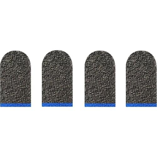 Gaming Finger Cots, Non-Slip, Sweat-Proof Touchscreen Gloves, Breathable, Chicken Finger Cots 4-Piece Set