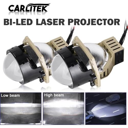 Headlights Bi Led Projector Lenses Laser Projector 30000lm 6000k Super Brighter high low beam Dual lamps 2pcs super lighting