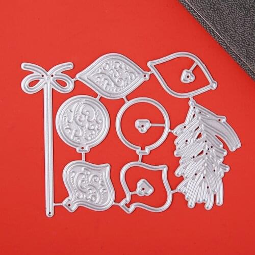 Metal Cutting Dies Beautiful Ornament Christmas DIY Scrapbooking Stamps Craft Embossing Die Cut Making Stencil