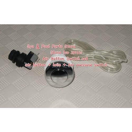 Spa/Pool general pneumatic Air button kit FOR FEET SHOWER MASSAGE Sink Top Garbage Disposal Air Switch Replacement Button
