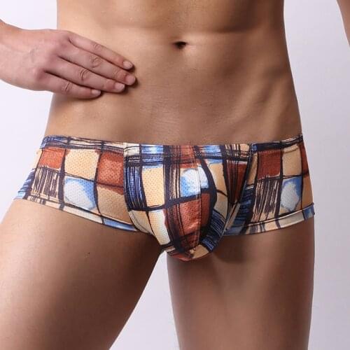 Underwear Sexy Lingerie Low Rise Boxers Comfortable Men underpants Breathable Bikini Pouch Soft Male Panties New Shorts