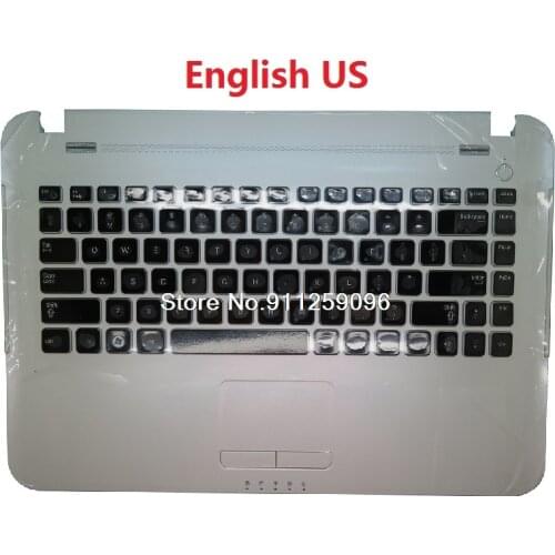 Laptop PalmRest&keyboard For Samsung X430 English US Nordic NE Latin America LA BA75-02531H With TouchPad Speaker New