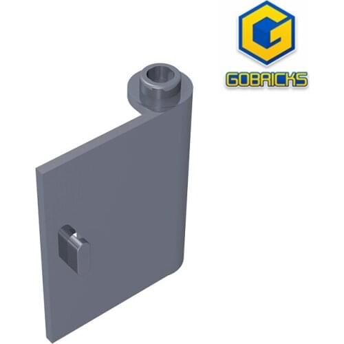 Gobricks GDS-1221 Door 1 x 3 x 3 Right - Open Between Top and Bottom Hinge compatible 60657 pieces of childrens toys