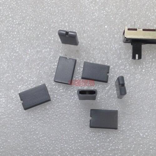 5pcs gray light with potentiometer fader cap / straight slider fader cap /14.5*10*3mm/ plastic handle fader cap