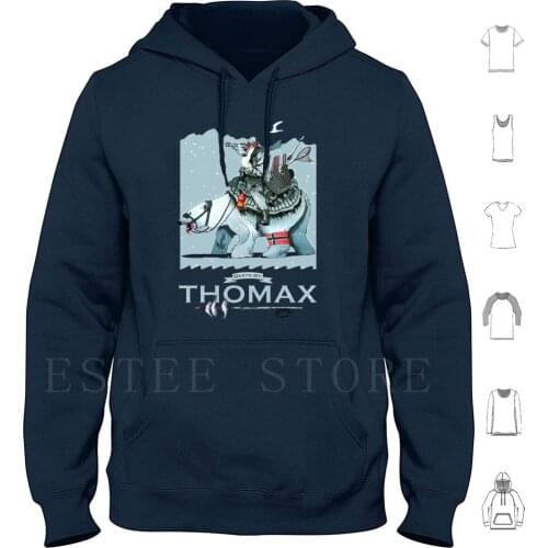 Thomax , Up North ( Night ) Hoodies Thomax Hip Hop Norway