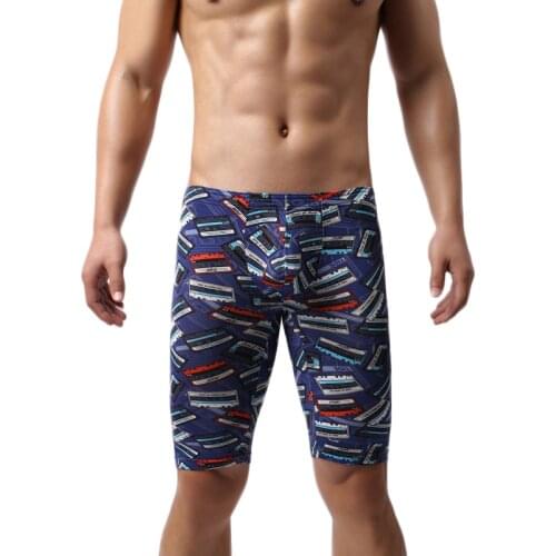 Men Sleepwear Bottoms Summer Soft Boxer Sleep Bottom Short Pajama Sexy Nightwear Tight Leggings Underpants Pyjama Underwear