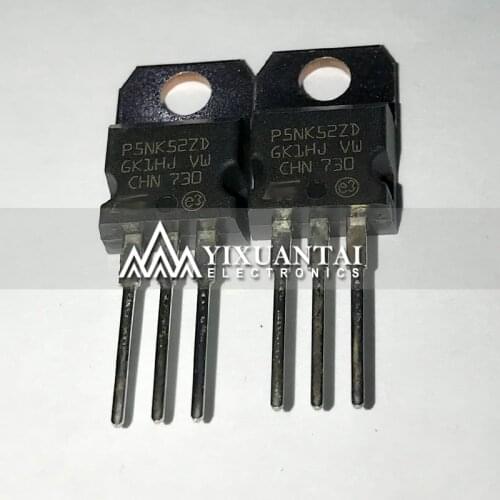 10pcs/lot 5NK52ZD STP5NK52ZD TO220 100% New original