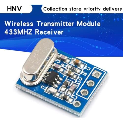 1Set 2Pcs 433MHZ Wireless Transmitter Receiver Board Module SYN115 SYN480R ASK/OOK Chip PCB for arduino