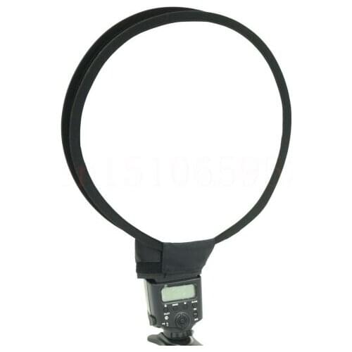 30cm Round Flash Softbox Diffuser for Canon 600EX 580EX 430EX II 550EX 420EX
