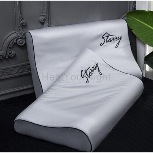 30x50CM/40x60CM Pillowcase Memory Foam Pillow Cases Latex Pillowcase Pillowslip Creative Soft Slip-over Cotton Pillowcase