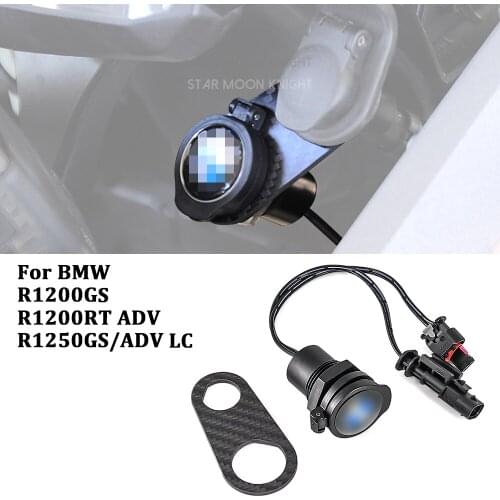 For BMW R1200GS R1200RT R1250GS ADV LC Motorcycle Dual USB Charger Power Adapter Cigarette Lighter Socket waterproof Plug Socket
