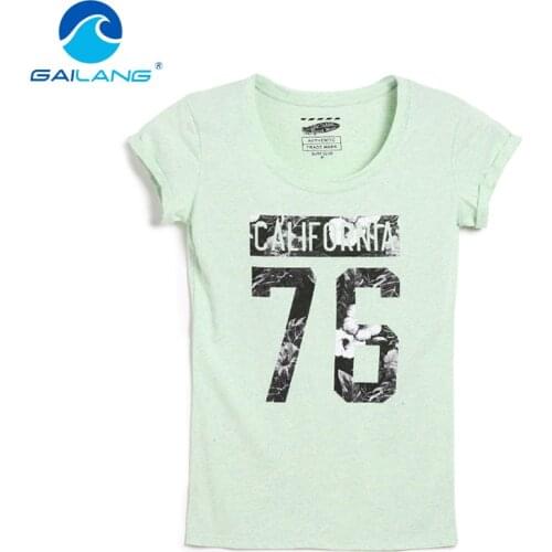 Женские футболки с коротким рукавом GAILANG China At AliExpress
