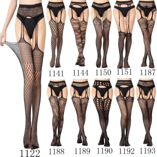 DHL or fedex 200pair/lot Stockings Women Sexy Fishnet Nylon Long Stockings Sexy Over Knee Pantyhose