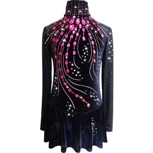 JK02 Women Child Ice Skating Gymnastics Competition Roller Rhythmic Dress Custom