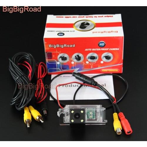 BigBigRoad Car Rear View Reverse Backup Camera For Haima family 3 Haima m3 night vision waterproof parking camera