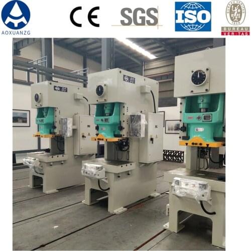 JH21 Hot Sale Metal Punching Press Machine Perforating Machine 125ton
