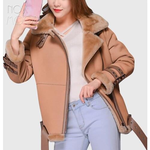 Женские замшевые куртки Novmoop China At AliExpress