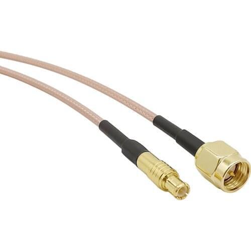 1PCS SMA Male to MCX Male Straight adapter RG316 Pigtail Cable 50CM SMA Plug to MCX Plug Antennas Wire Connector