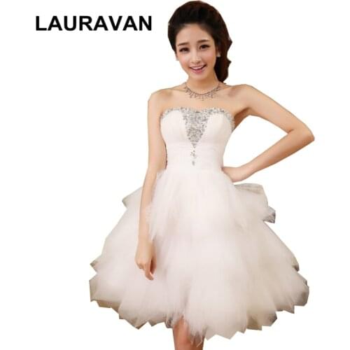 Ivory strapless brides maid princess girls bridemaid party ball gown dress for teen elegant teenage bridesmaid dresses