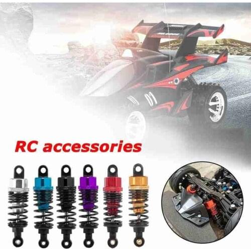 7Colors Alloy RC 1/10 Adjustable Shocks for Tamiya Chassis TT-02 TT-02D M-05 M-06 Metal Shock Absorber Suspension Damper Cool