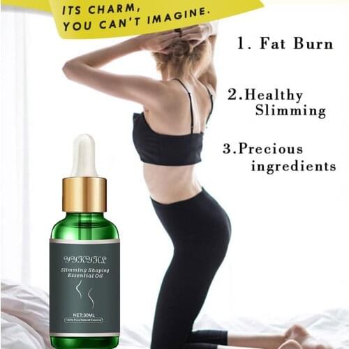 30ml Slimming Essential Oil Absorbable Fat Removal Natural Ingredient Anti Cellulite Lose Weight Essential Oil for Belly