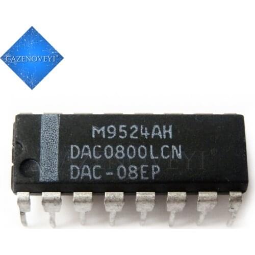 10pcs/lot DAC0800LCN DAC0800 DIP-16 In Stock