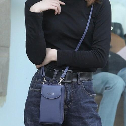 2021 New Diagonal One-Shoulder Mobile Phone Bag, Detachable And Adjustable Shoulder Strap Mobile Phone Bag, Ladies Small Bag