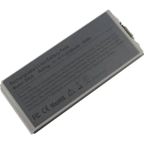 7800mAh for Dell laptop battery D810 Latitude D810 Precision M70 M22 Series 312-0279 312-0336 310-5351 F5608 F5616 Y4367