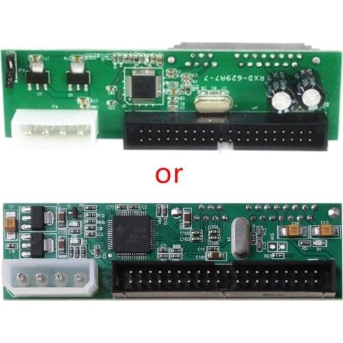 Pata IDE to Sata Hard Drive Adapter Card 3.5 HDD Parallel to Serial ATA Converts SATA to PATA/ATA/IDE/EIDE Converter