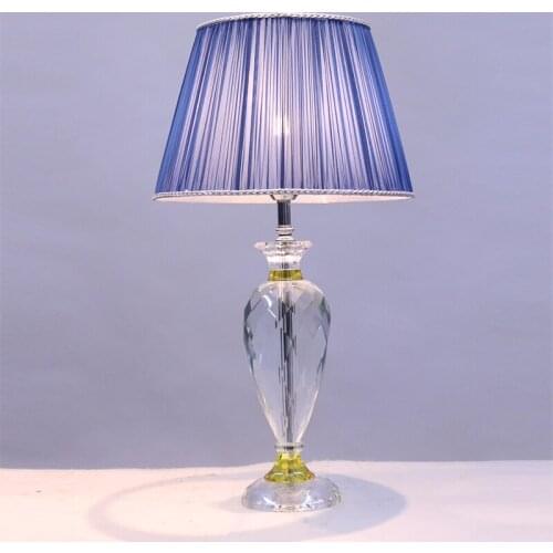 Free Shipping Modern Crystal Table Lamp For Bedroom Hotel Bedside Lamp Living Room Creative Crystal Lamp Bedroom Decoration