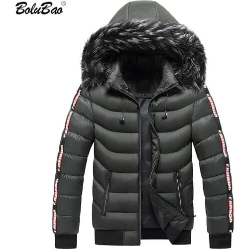 Мужские парки с мехом Bolubao China At AliExpress