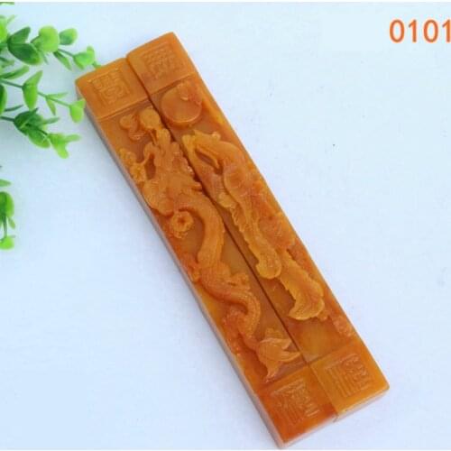 Stone Paperweight Chinese Calligraphy Pen Ink Painting Paper Weight 2pcs Large Creative Sculpture Paper WeightsPisapapeles