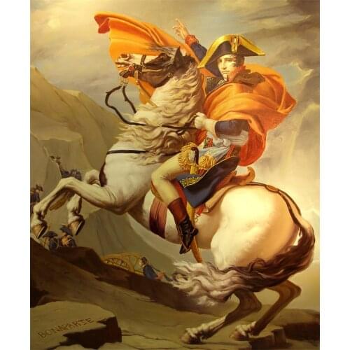 Hot sale triumphant return Napoleon oil painting on canvas wall art famous painting
