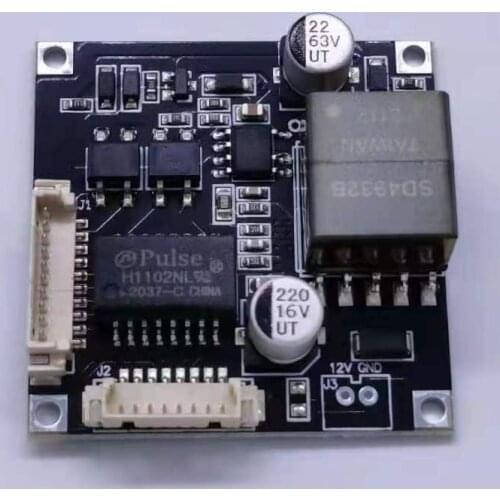 Isolated POE Module board for Security CCTV Network IP Cameras Power Over Ethernet 12V 1A output IEEE802.3af compliant