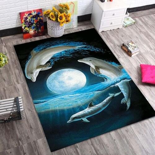 Cartoon mat/rug bedroom living room kids carpet floor mats bedside blankets printed and dyed carpets can be customized wholesale