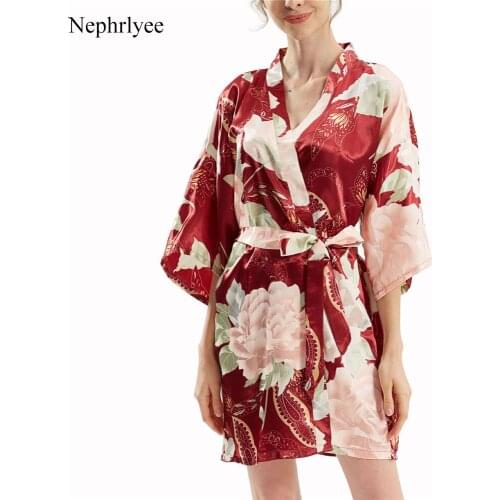 Женские банные халаты Nephrlyee China At AliExpress