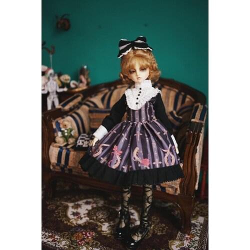 Fantasy Lolita Dress For 1/6 1/4 MSD 1/3 YOSD BJD Doll Dollfie Outfit