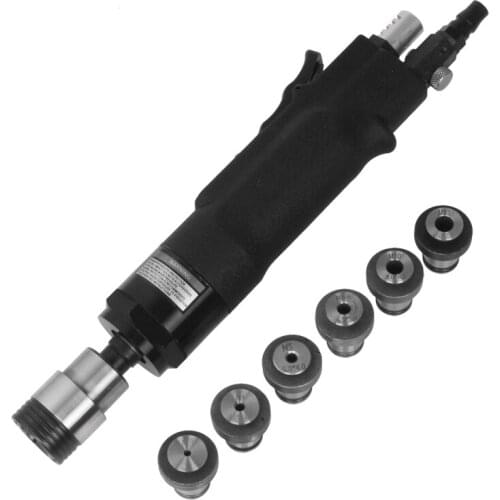 Pneumatic air Tapping Machine 200rpm 400rpm Air Drill Tapper with 6pc Chucks M3/M4/M5/(M6-8)/M10/M12, air tapper