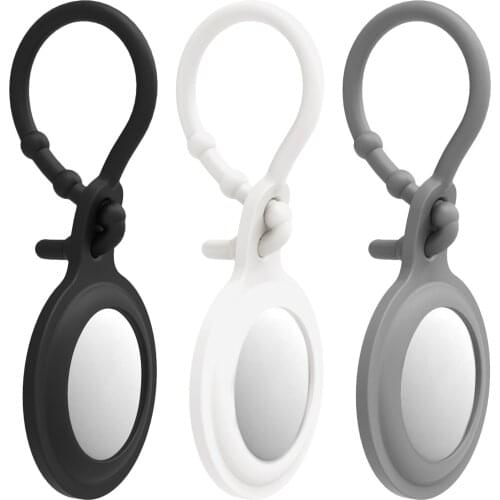 Silicone Bluetooth Protective Cover Anti-Lost Protector For Airtags AirTag Protector Bumper Dust Proof Case Car Pet Sleeve