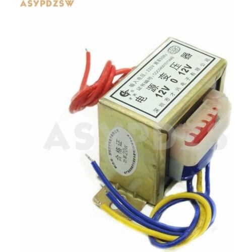 20VA 220V 50Hz to 12V-0-12V EI transformer 20W Power amplifier transformer