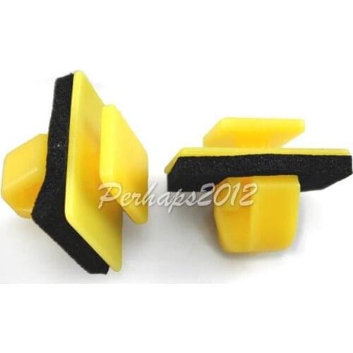 500x OEM Nylon Rocker Moulding Clip With Sealer Retainer A21064 87758-35000 8775835000 for Accent for Santa Fe for Tiburon